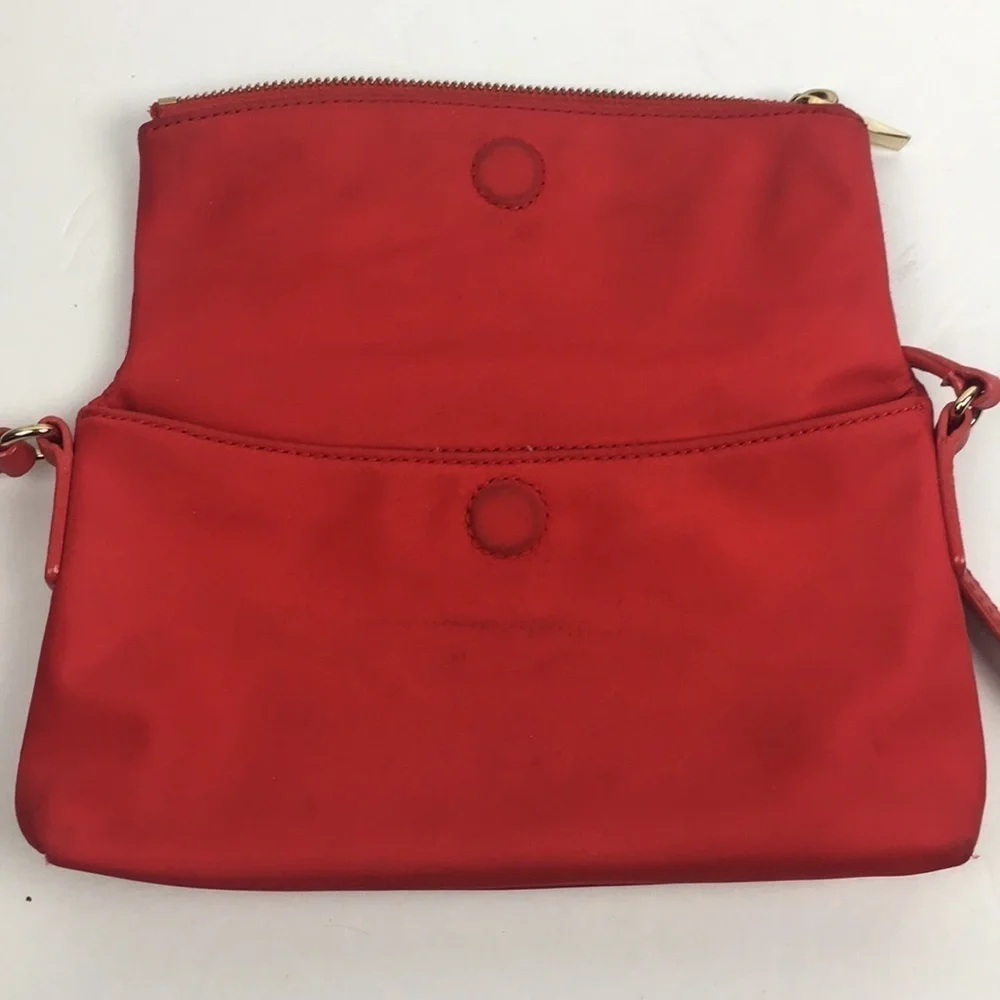 Kate Spade Carson Red Nylon Crossbody Purse